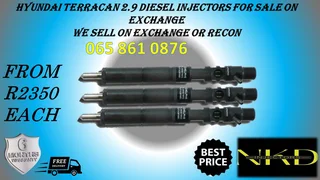 Hyundai Terracan Diesel Injectors For Sale Or Recon