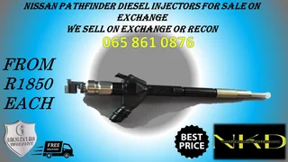 Nissan Pathfinder Diesel Injectors For Sale Or Recon