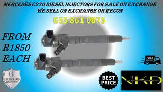 Mercedes C270 Diesel Injectors For Sale On Exchange Or Recon