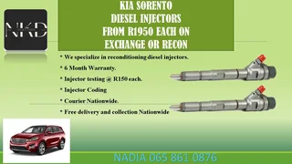 Kia Sorento Diesel Injectors For Sale On Exchange Or Recon