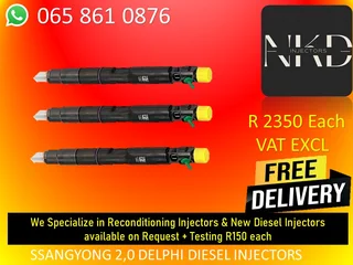 Ssangyong Diesel Injectors For Sale On Exchange Or Recon