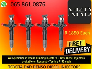 Toyota D4d Diesel Injectors For Sale On Exchange Or Recon