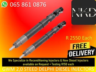 Gwm Steed Diesel Injectors For Sale