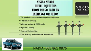 Nissan Np300 Diesel Injectors For Sale