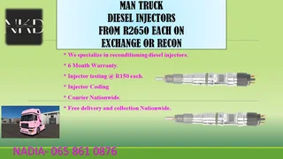 Man Diesel Injectors For Sale Or Recon