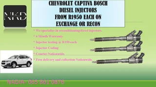 Chevrolet Captiva Diesel Injectors For Sale Or Recon
