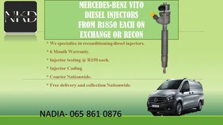 Mercedes Vito Diesel Injectors For Sale Or Recon