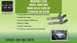Mercedes C220 Diesel Injectors For Sale Or Recon