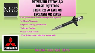 Mitsubishi Triton diesel injectors for sale on exchange