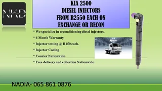 Kia 2500 diesel injectors for sale