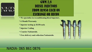Gwm 2.8 Diesel Injectors For Sale