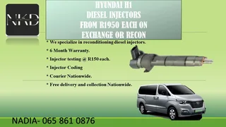 Hyundai H1 Diesel Injectors For Sale