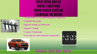 Isuzu Dteq diesel injectors for sale or recon