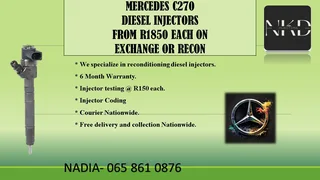 Mercedes C270 diesel injectors for sale