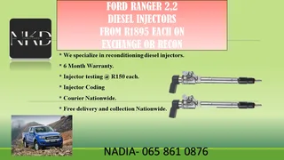 Ford Ranger 2.2 Diesel Injectors For Sale On Exchange Or Recon