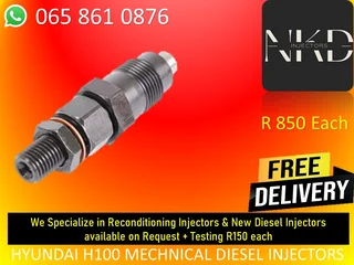 Hyundai H100 Diesel Injectors For Sale Or Recon