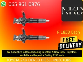 2kd Diesel Injectors For Sale On Exchange Or Recon