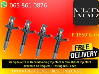 Toyota Hilux Diesel Injectors For Sale Or Recon