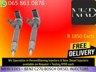 Mercedes C220 Diesel Injectors For Sale
