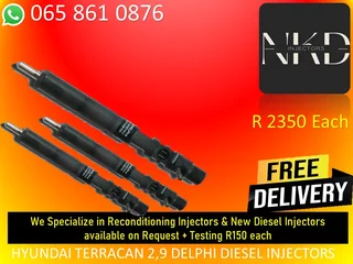 Hyundai 2.9 Diesel Injectors For Sale Or Recon