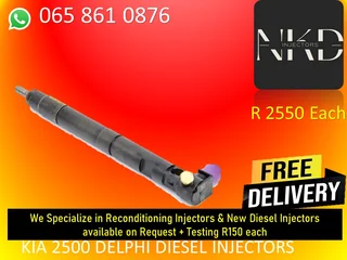 Kia 2500 Diesel Injectors For Sale