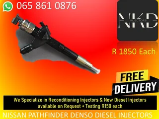 Nissan Pathfinder diesel injectors for sale or recon