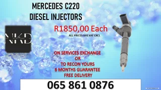 Mercedes C220 Diesel Injectors For Sale Or To Recon