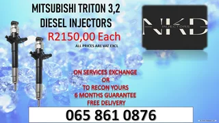 Mtsubishi Triton 3.2 Diesel Injectors For Sale On Exchange Or To Recon