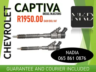 Chevrolet Captiva Diesel Injectors For Sale On Exchange