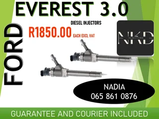 Ford Everest (3.0/bt50) Diesel Injectors For Sale On Exchange Or To Recon With Warranty