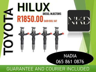 Toyota Hilux Diesel Injectors For Sale On Exchange Or To Recon
