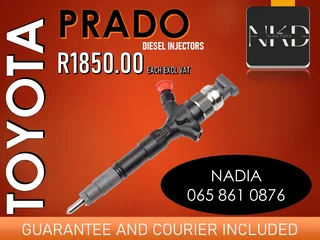 Toyota Prado Diesel Injectors For Sale On Exchange Or To Recon