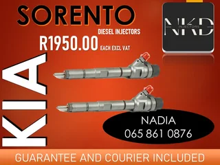 Kia Sorento Diesel Injectors For Sale Or To Recon