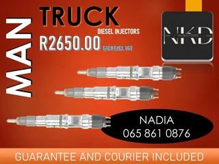 Man Truck Diesel Injectors For Sale Or To Recon