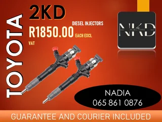 Toyota 2kd Diesel Injectors For Sale On Exchange
