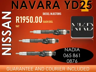 Nissan Navara Yd25 Diesel Injectors For Sale On Exchange With 6 Months Warranty
