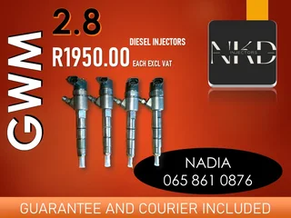 Gwm 2.8 Diesel Injectors For Sale Or To Recon