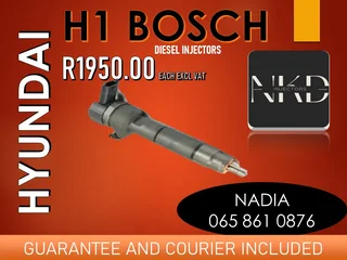 Hyundai H1 Diesel Injectors For Sale On Exchange