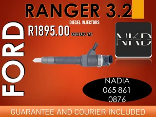 Ford Ranger 3.2 Diesel Injectors For Sale On Exchange With 6 Months Warranty