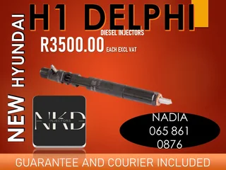 New Hyundai H1 Diesel Injectors For Sale On Exchange Or To Recon