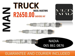 Man Truck Diesel Injectors For Sale Or To Recon