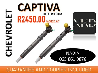 Chevrolet Captiva Diesel Injectors For Sale On Exchange With 6 Months Warranty