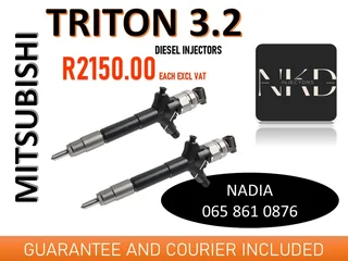 Mitsubishi Triton 3.2 Diesel Injectors For Sale On Exchnage Or To Recon With Warranty