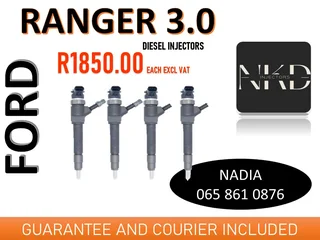 Ford Ranger 3.0 Diesel Injectors For Sale Or To Recon