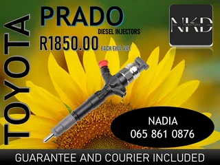 Toyota Prado Diesel Injectors For Sale On Exchange
