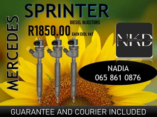 Mercedes Benz Sprinter Diesel Injectors For Sale On Exchange With 6 Months Warranty