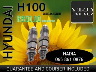 Hyundai H100 Diesel Injectors For Sale Or To Recon