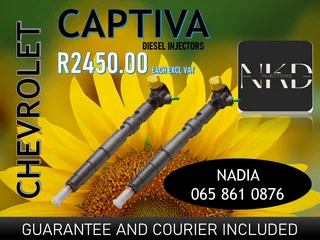 Chevrolet Captiva Diesel Injectors For Sale On Exchange With 6 Months Warranty