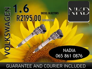 Volkswagen 1.6 Diesel Injectors For Sale On Exchange Or To Recon With Warranty