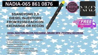 Ssangyong 2.0 Diesel Injectors For Sale On Exchange With 6 Months Warranty
